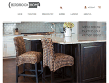 Tablet Screenshot of birdrockhome.com